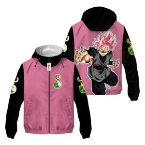 Veste coupe-vent Goku Black (Super Saiyan Rosé) – Dragon Ball