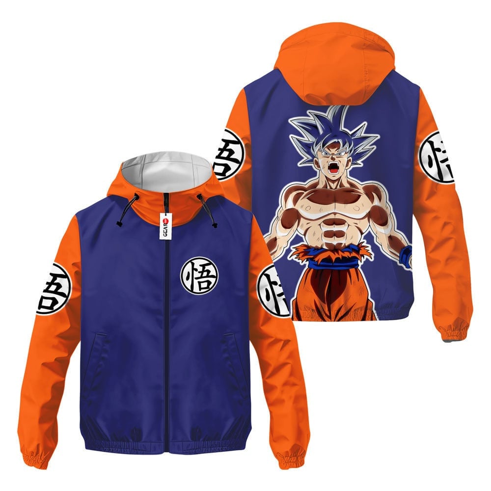 Veste coupe-vent Son Goku (Ultra Instinct) – Dragon Ball