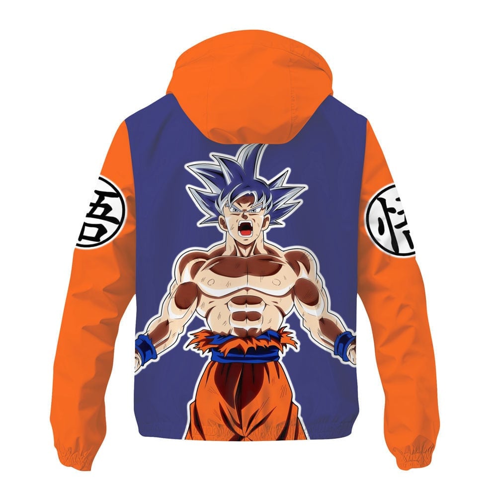 Veste coupe-vent Son Goku (Ultra Instinct) – Dragon Ball – Image 3