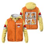 Veste coupe-vent Salamèche (Charmander) – Pokémon
