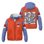 Veste coupe-vent Carchacrok (Garchomp) – Pokémon