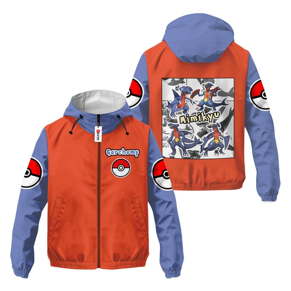 Veste coupe-vent Carchacrok (Garchomp) – Pokémon