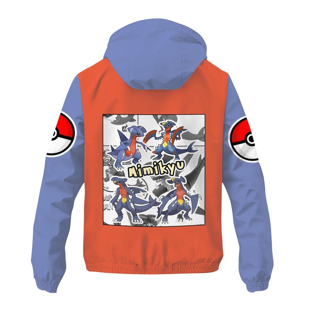 Veste coupe-vent Carchacrok (Garchomp) – Pokémon – Image 3
