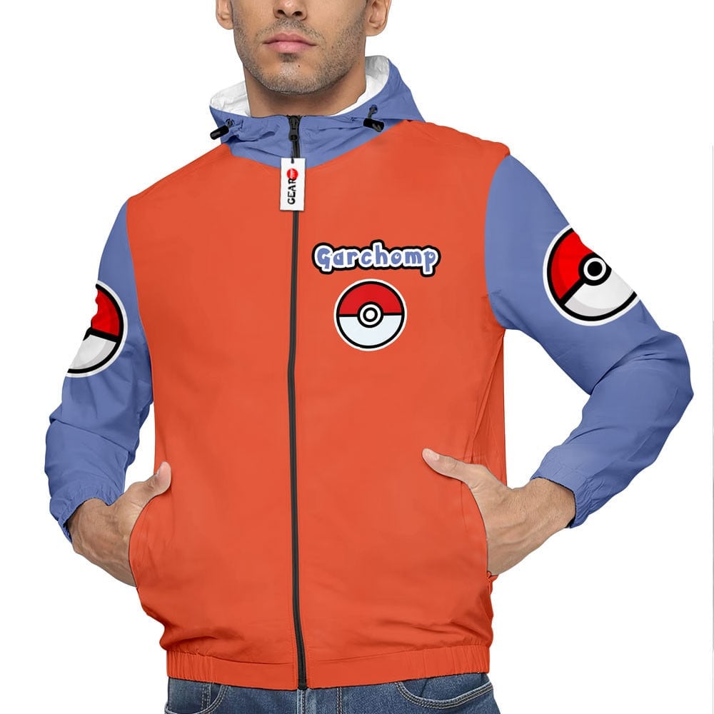 Veste coupe-vent Carchacrok (Garchomp) – Pokémon – Image 4