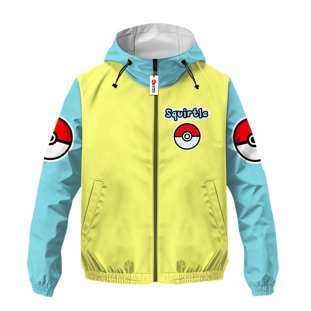 Veste coupe-vent Carapuce (Squirtle) – Pokémon – Image 2