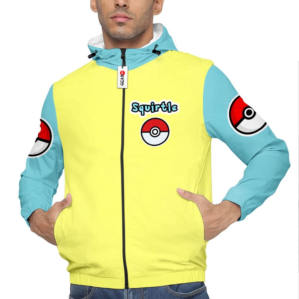 Veste coupe-vent Carapuce (Squirtle) – Pokémon – Image 4