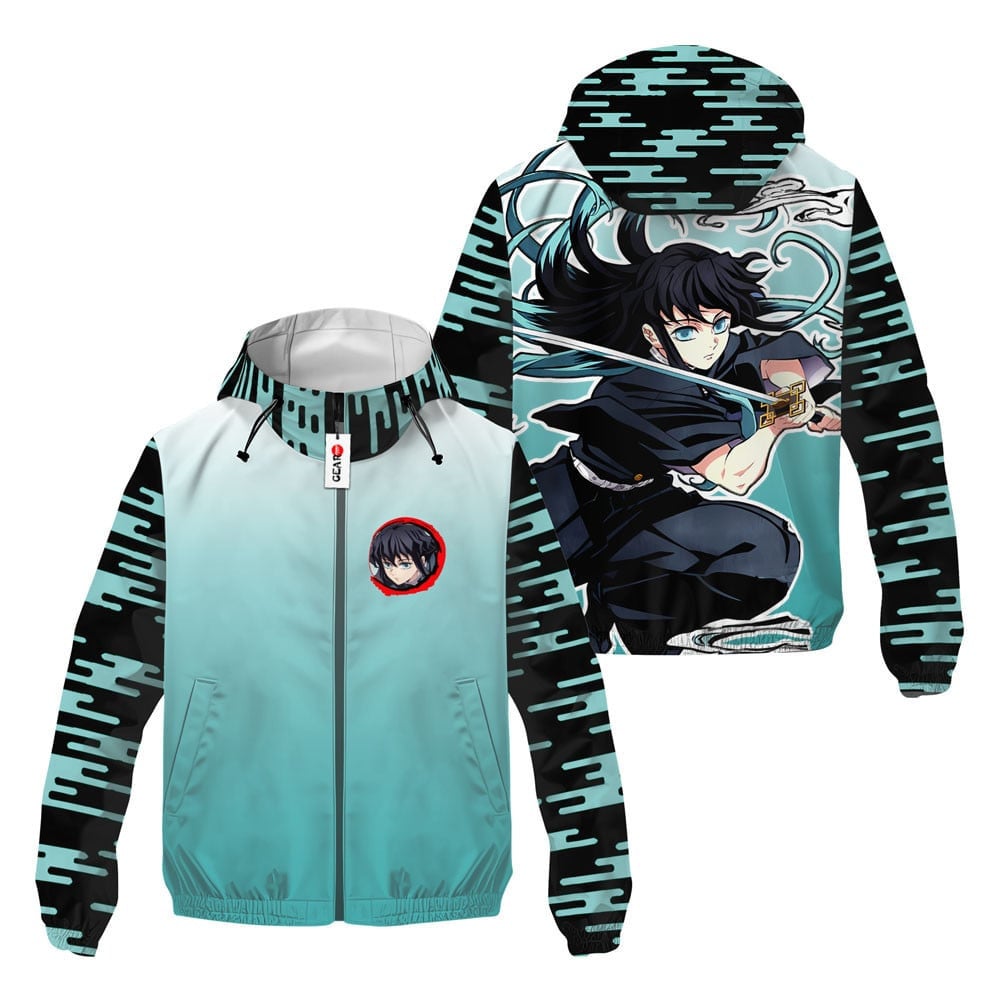 Veste coupe-vent Muichiro Tokito – Demon Slayer