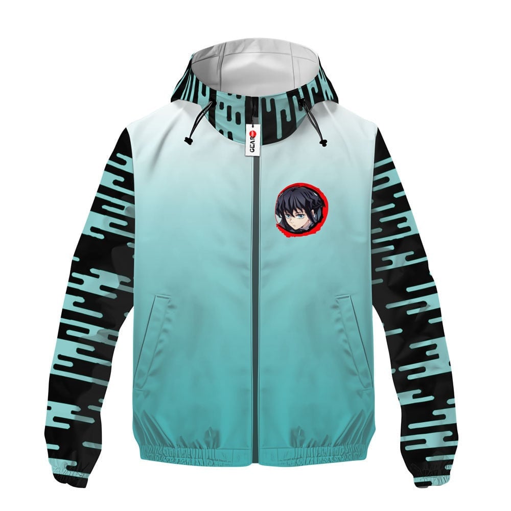 Veste coupe-vent Muichiro Tokito – Demon Slayer – Image 2