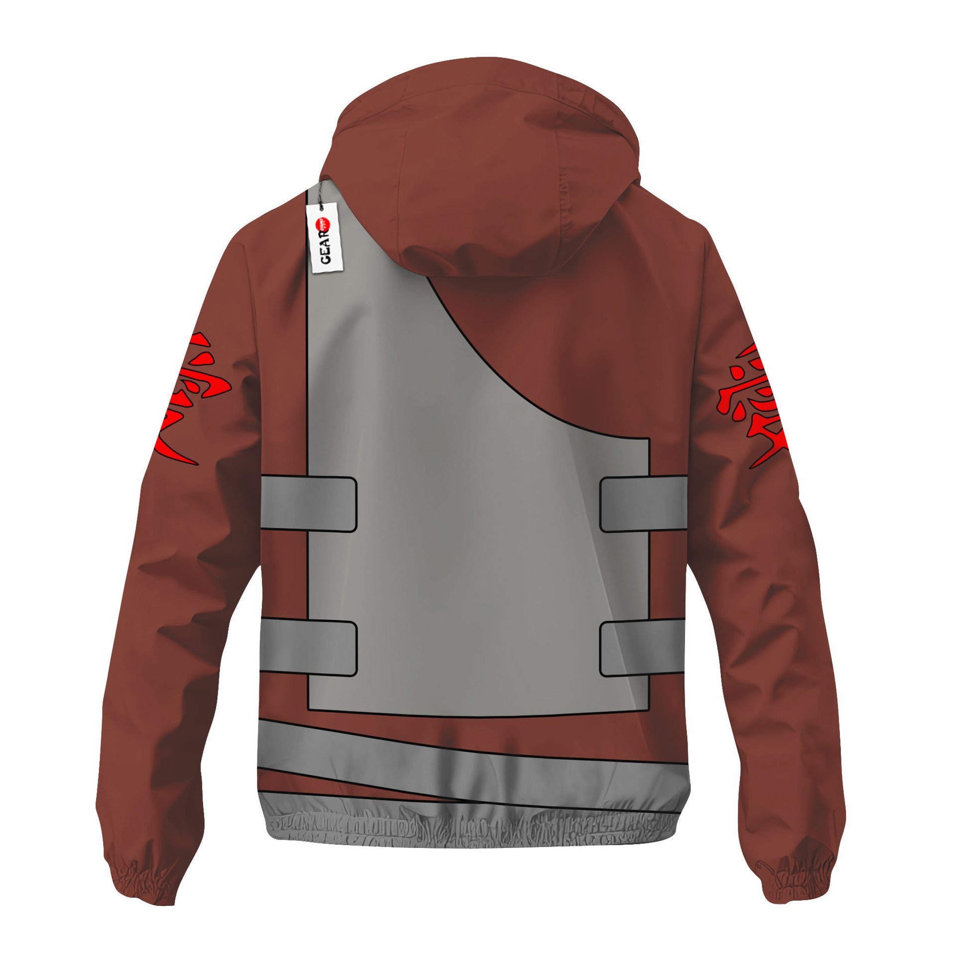 Veste coupe-vent Gaara – Naruto Shippuden – Image 3