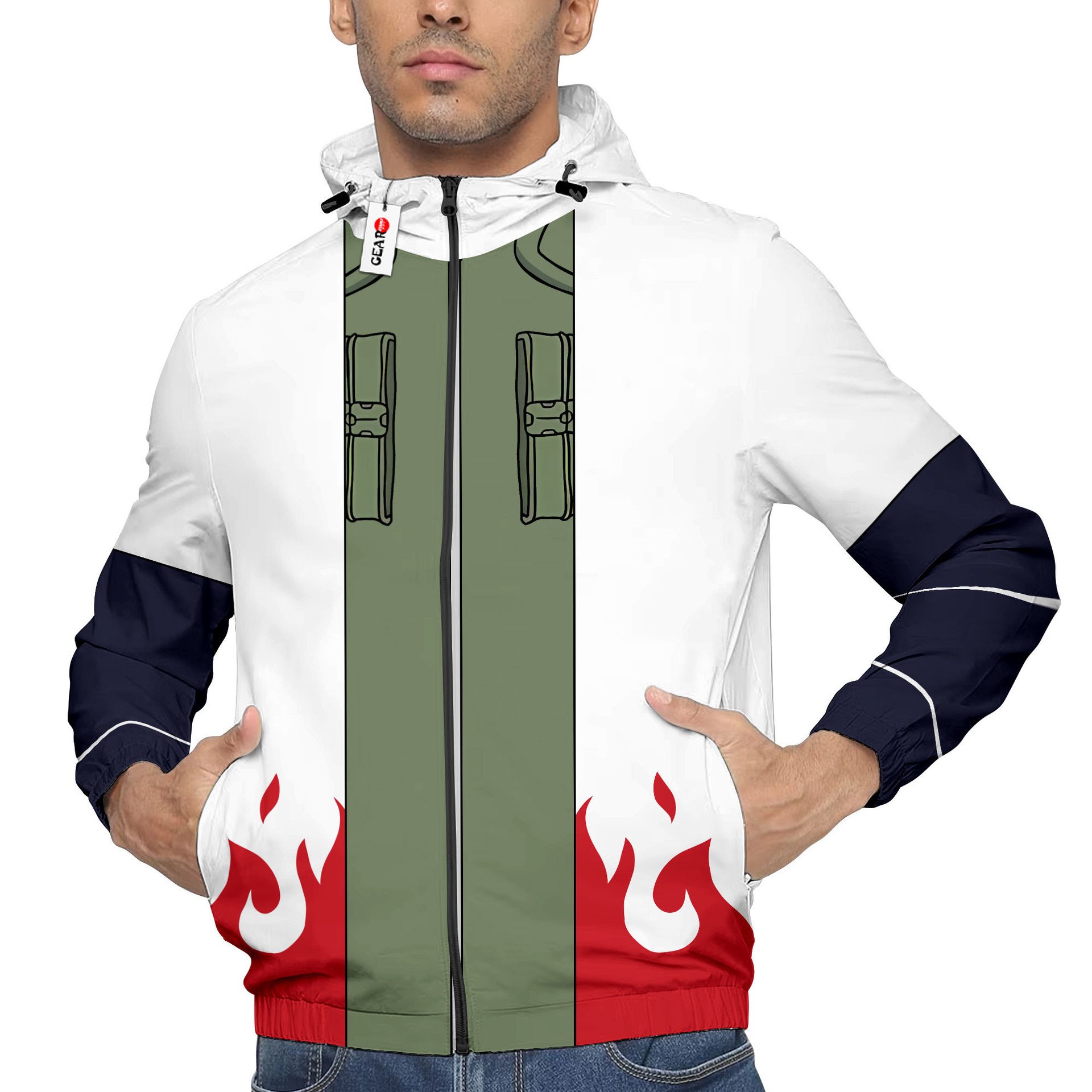 Veste coupe-vent Minato Namikaze – Naruto Shippuden – Image 4