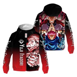 Veste coupe-vent Yuji Itadori – Jujutsu Kaisen