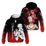 Veste coupe-vent Ryomen Sukuna – Jujutsu Kaisen