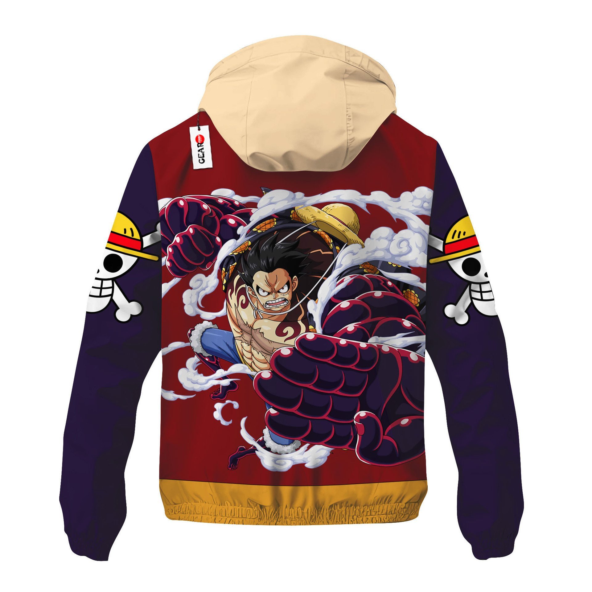 Veste coupe-vent Luffy Gear 4 – One Piece – Image 3
