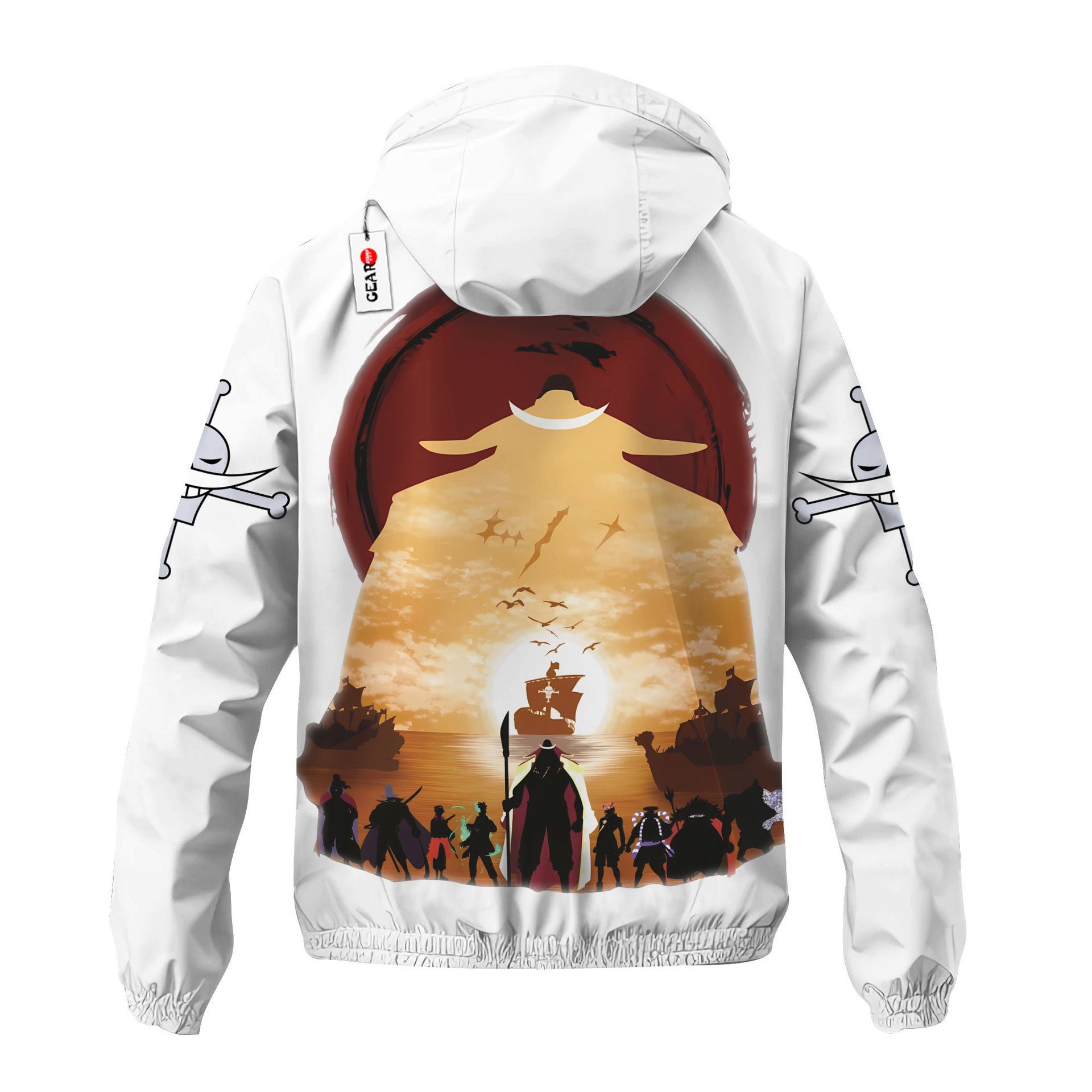 Veste coupe-vent Edward Newgate (Barbe Blanche) – One Piece – Image 3