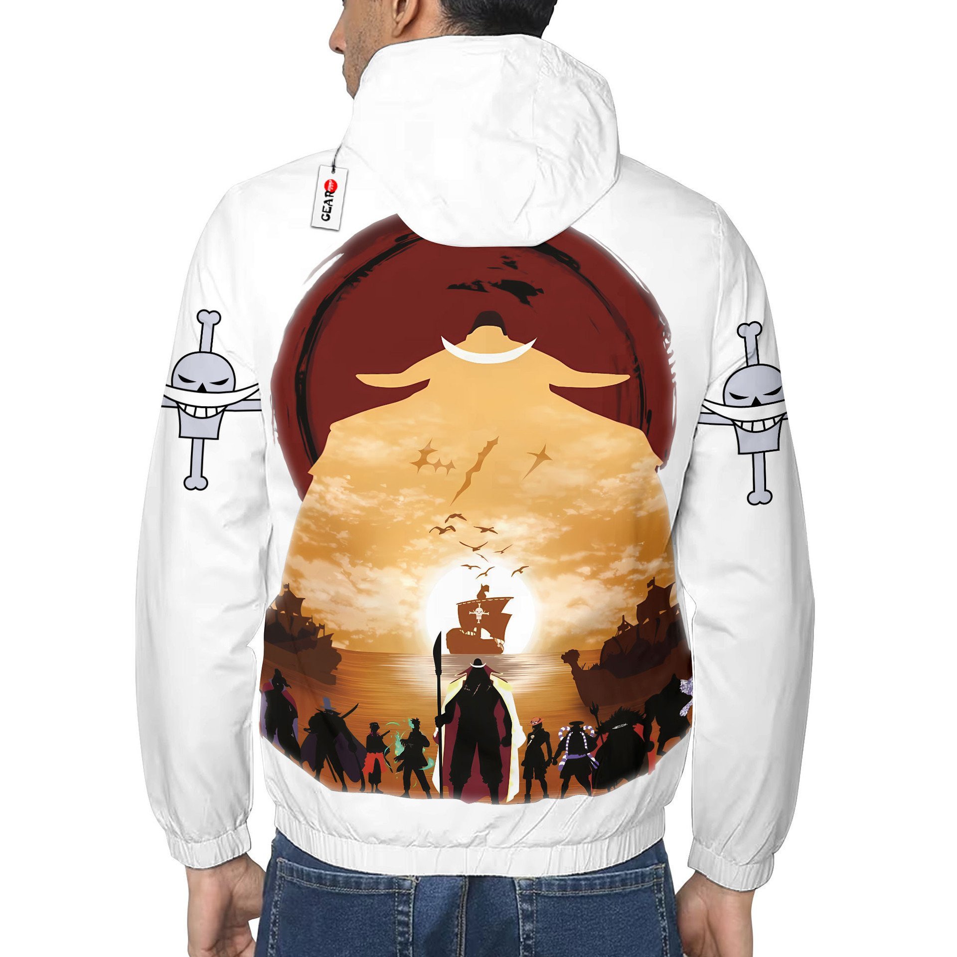 Veste coupe-vent Edward Newgate (Barbe Blanche) – One Piece – Image 5