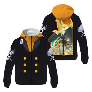 Veste coupe-vent Vinsmoke Sanji – One Piece