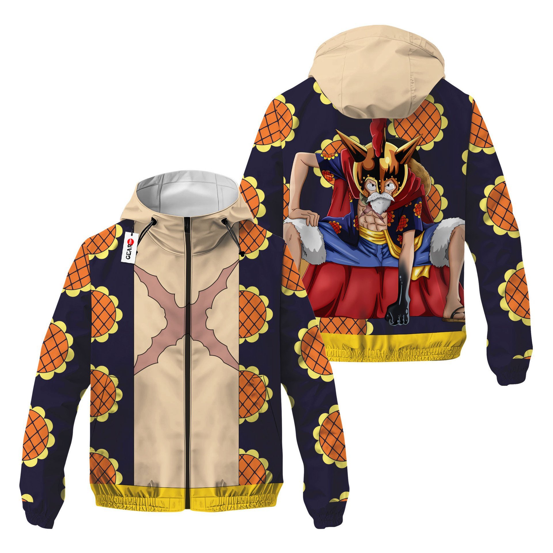 Veste coupe-vent Luffy (Arc Dressrosa) – One Piece