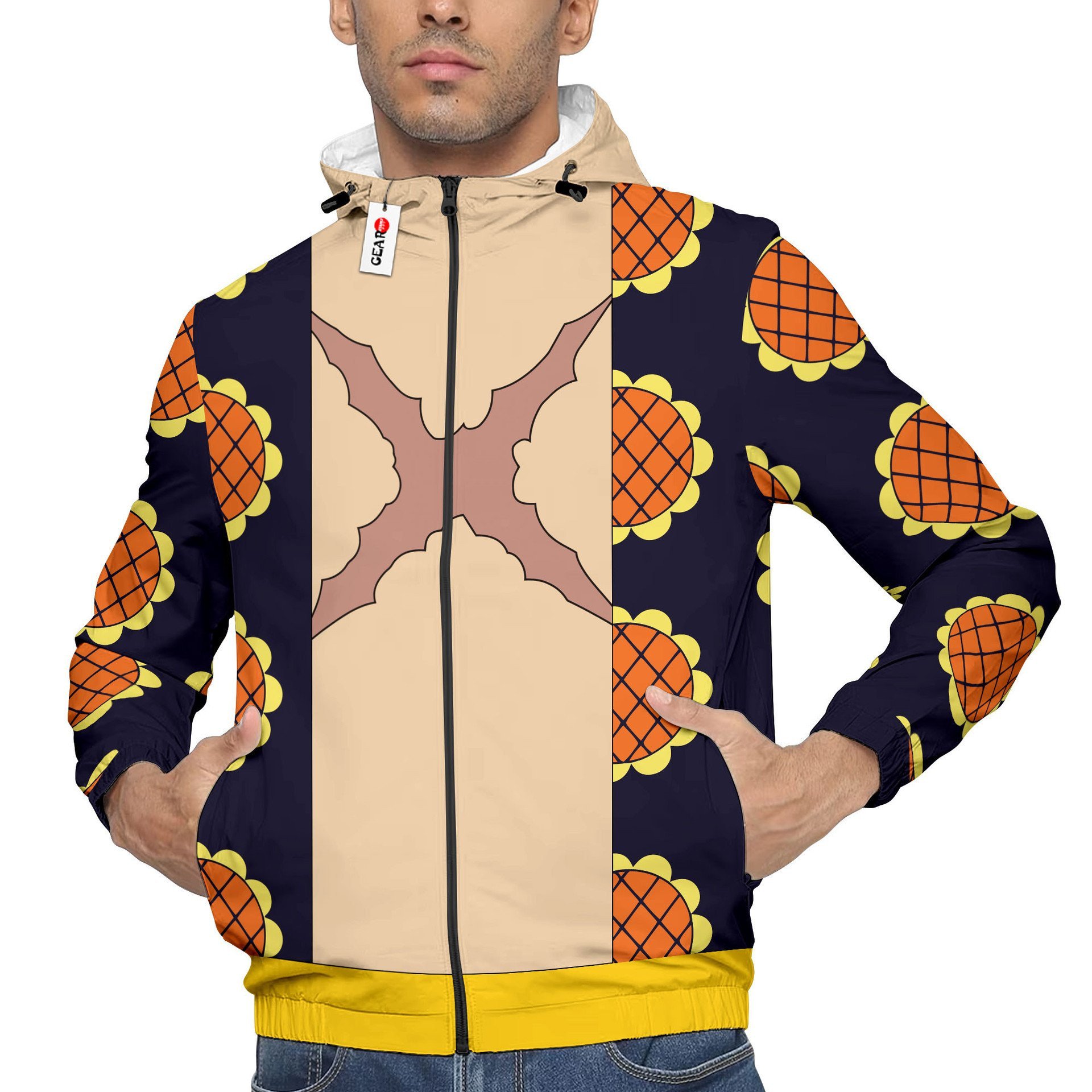 Veste coupe-vent Luffy (Arc Dressrosa) – One Piece – Image 4