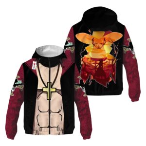 Veste coupe-vent Dracule Mihawk – One Piece