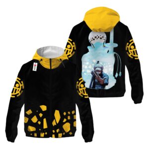 Veste coupe-vent Trafalgar D. Law – One Piece
