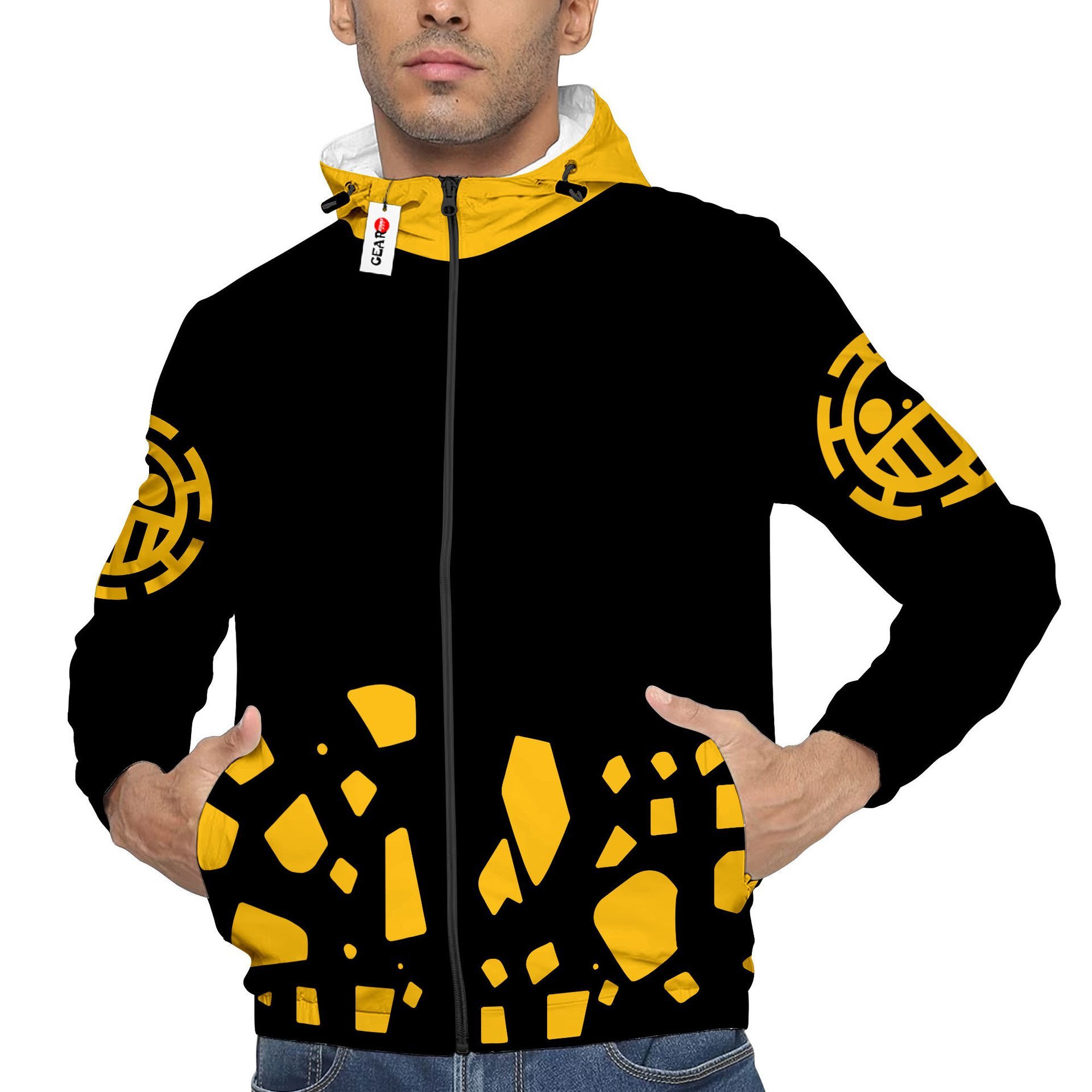Veste coupe-vent Trafalgar D. Law – One Piece – Image 4