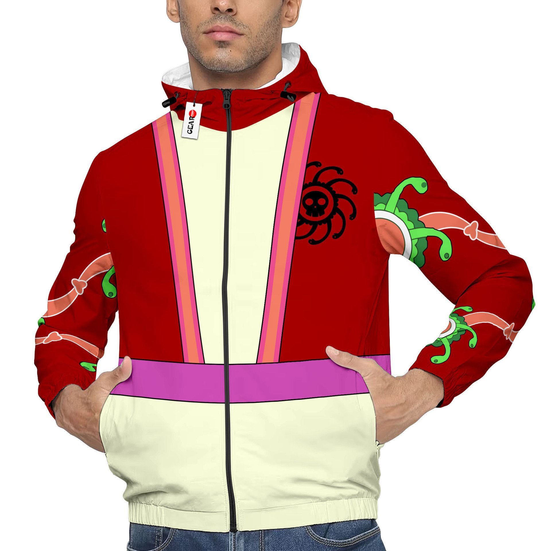 Veste coupe-vent Boa Hancock – One Piece – Image 4