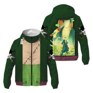 Veste coupe-vent Roronoa Zoro – One Piece