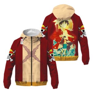 Veste coupe-vent Monkey D. Luffy – One Piece