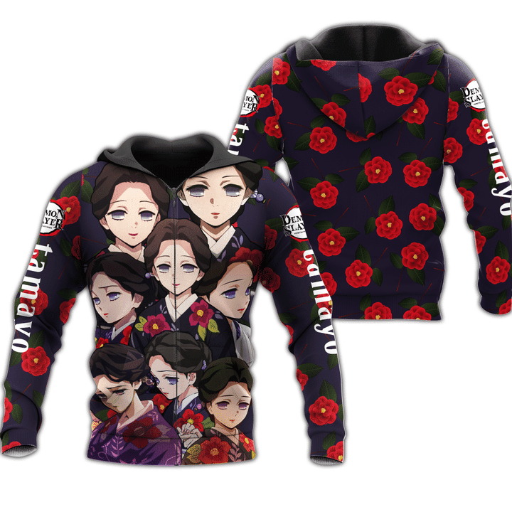 Hoodie zippé Tamayo – Demon Slayer
