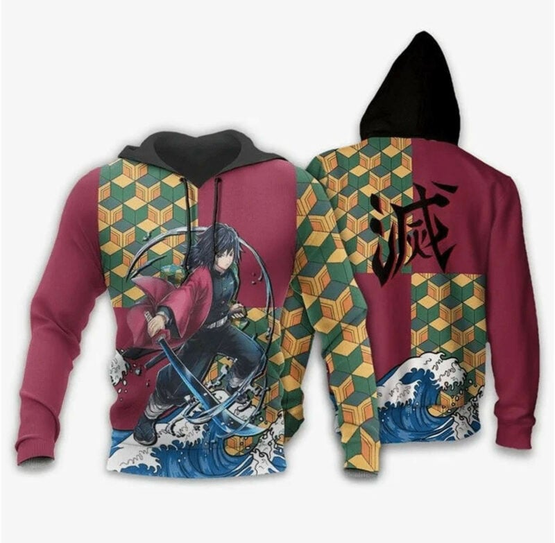 Sweat à capuche Giyu Tomioka – Demon Slayer