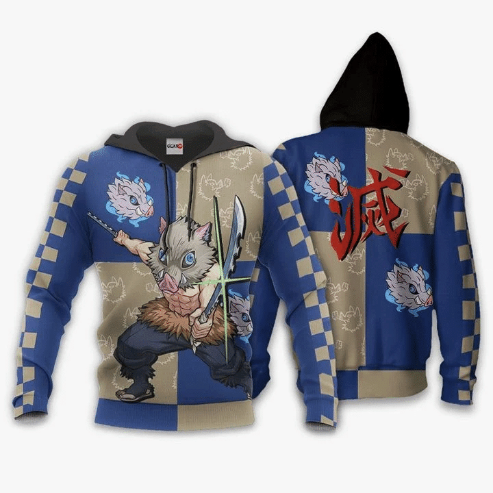 Sweat à capuche Inosuke Hashibira – Demon Slayer