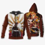Hoodie zippé Rengoku Kyojuro – Demon Slayer