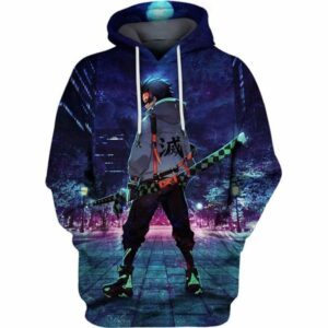 Sweat à capuche Tanjiro Kamado Street Style – Demon Slayer