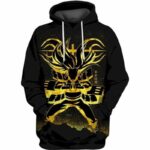 Sweat à capuche Hashirama Senju Golden – Demon Slayer