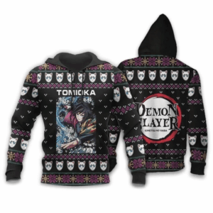 Sweat à capuche Giyu Tomioka Ugly Christmas – Demon Slayer