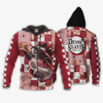 Hoodie zippé Nezuko Kamado – Demon Slayer