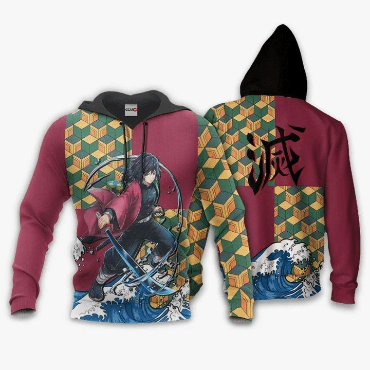 Sweat à capuche Giyu Tomioka – Demon Slayer