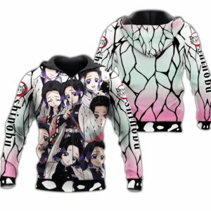 Hoodie zippé Shinobu Kocho – Demon Slayer