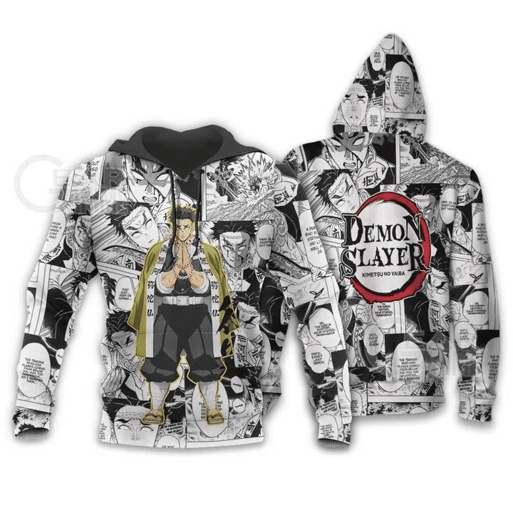 Sweat à capuche Gyomei Himejima – Demon Slayer