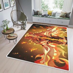 Tapis Rengoku Fire Hashira – Demon Slayer