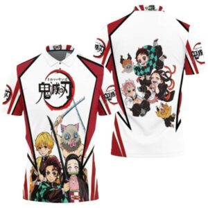 Polo Tanjiro & Friends V2 – Demon Slayer