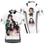 Polo Tanjiro & Nezuko Hug – Demon Slayer