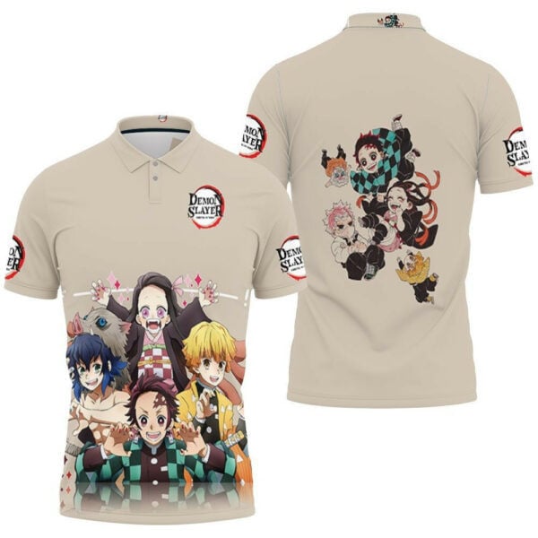 Polo Tanjiro, Nezuko & Inosuke – Demon Slayer