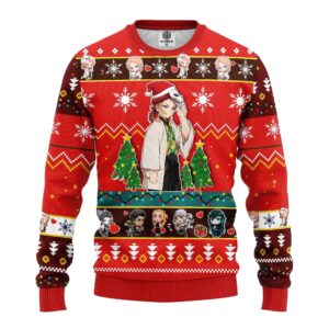 Pull de Noël moche Sabito – Ugly Christmas Sweater Demon Slayer