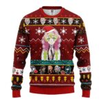 Pull de Noël moche Mitsuri Kanroji – Ugly Christmas Sweater Demon Slayer