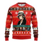 Pull de Noël moche Muzan Kibutsuji – Ugly Christmas Sweater Demon Slayer