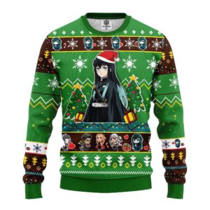 Pull de Noël moche Muichiro Tokito – Ugly Christmas Sweater Demon Slayer