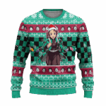 Pull de Noël moche Tanjiro Kamado – Ugly Christmas Sweater Demon Slayer