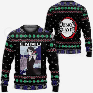 Pull de Noël moche Enmu – Ugly Christmas Sweater Demon Slayer