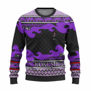 Pull de Noël moche Kokushibo – Ugly Christmas Sweater Demon Slayer